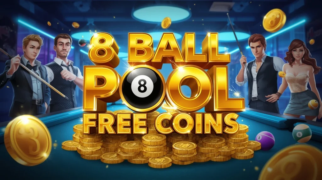 8 Ball Pool Coins Free Latest Trick Working Method
