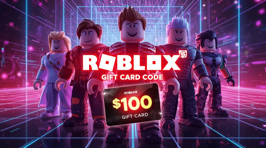 Roblox Gift Card Code Redeem – Step-by-Step Full Guide | 100% Working Methods